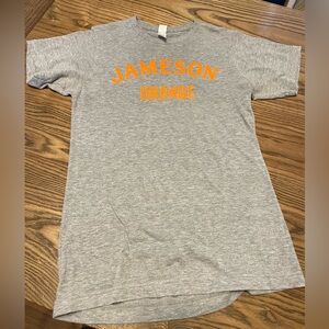 Jameson Whiskey Orange Printed Tee Shirt Size Small